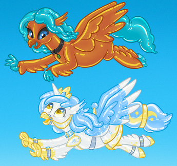Hornbuckle-Hippogryph Clarion and Trask