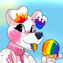 Pride SqueakyCanine